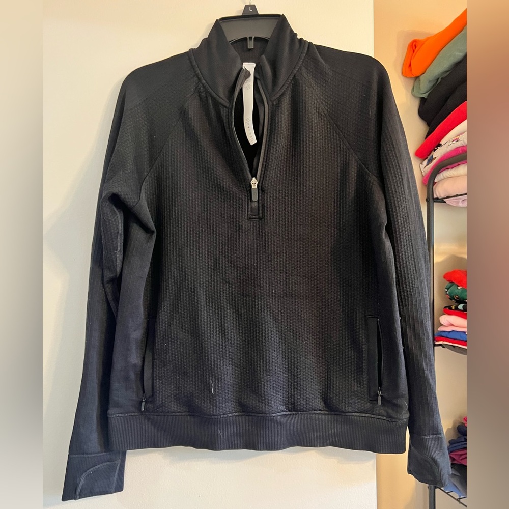 Lululemon engineered warmth quarter zip